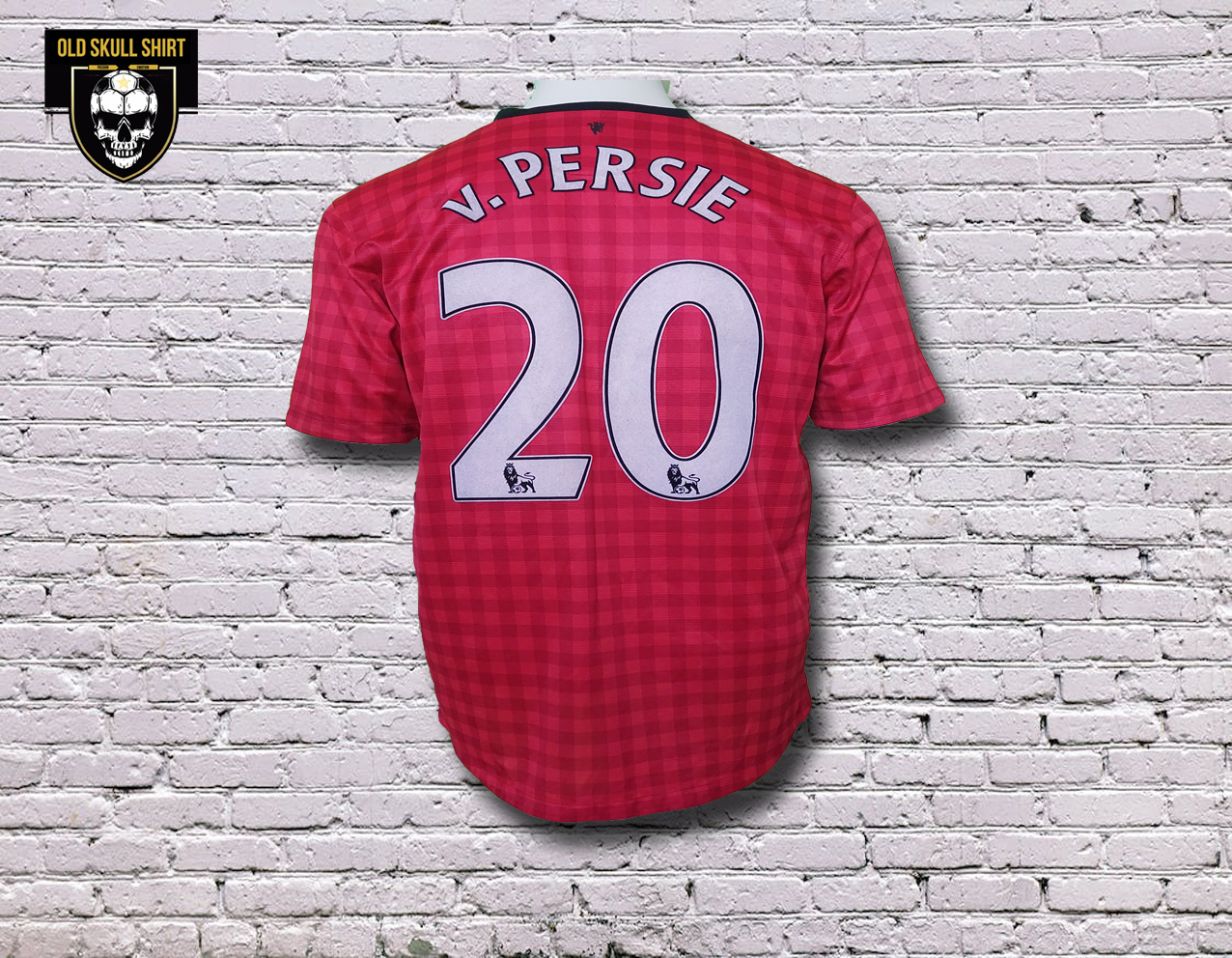 Manchester United Home Shirt 2012-2013 #20 Van Persie