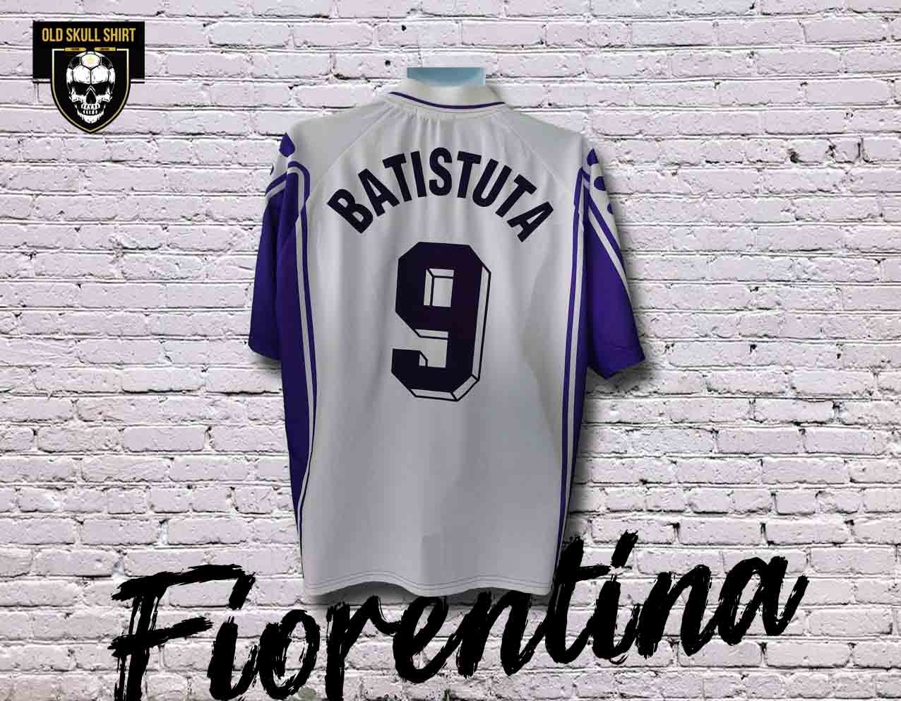 Fiorentina Away Shirt 1999-2000 #9 Batistuta