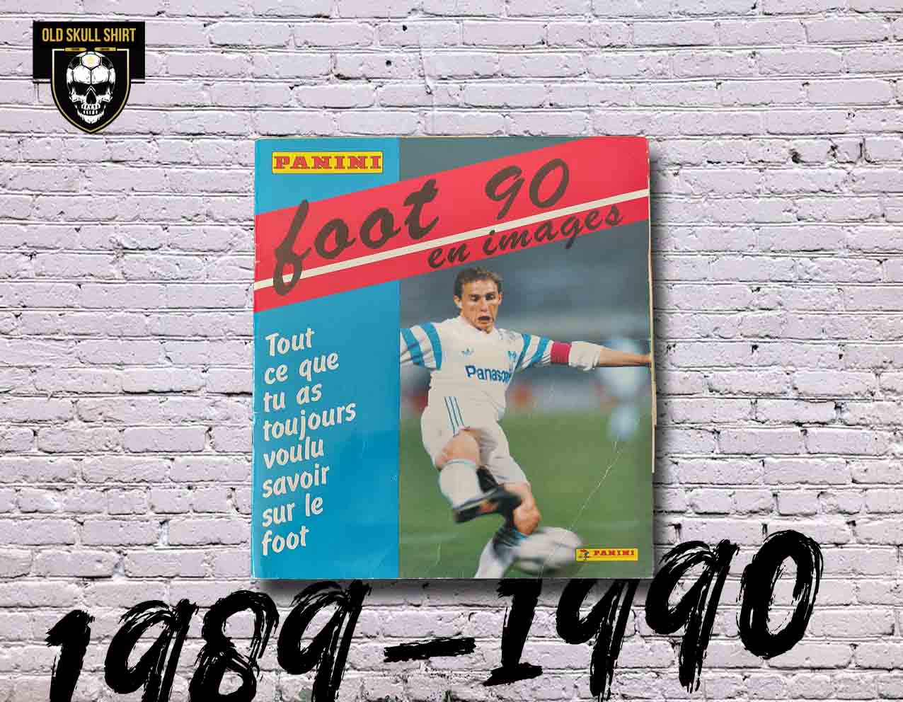 Album Panini Championnat de France 1989-1990