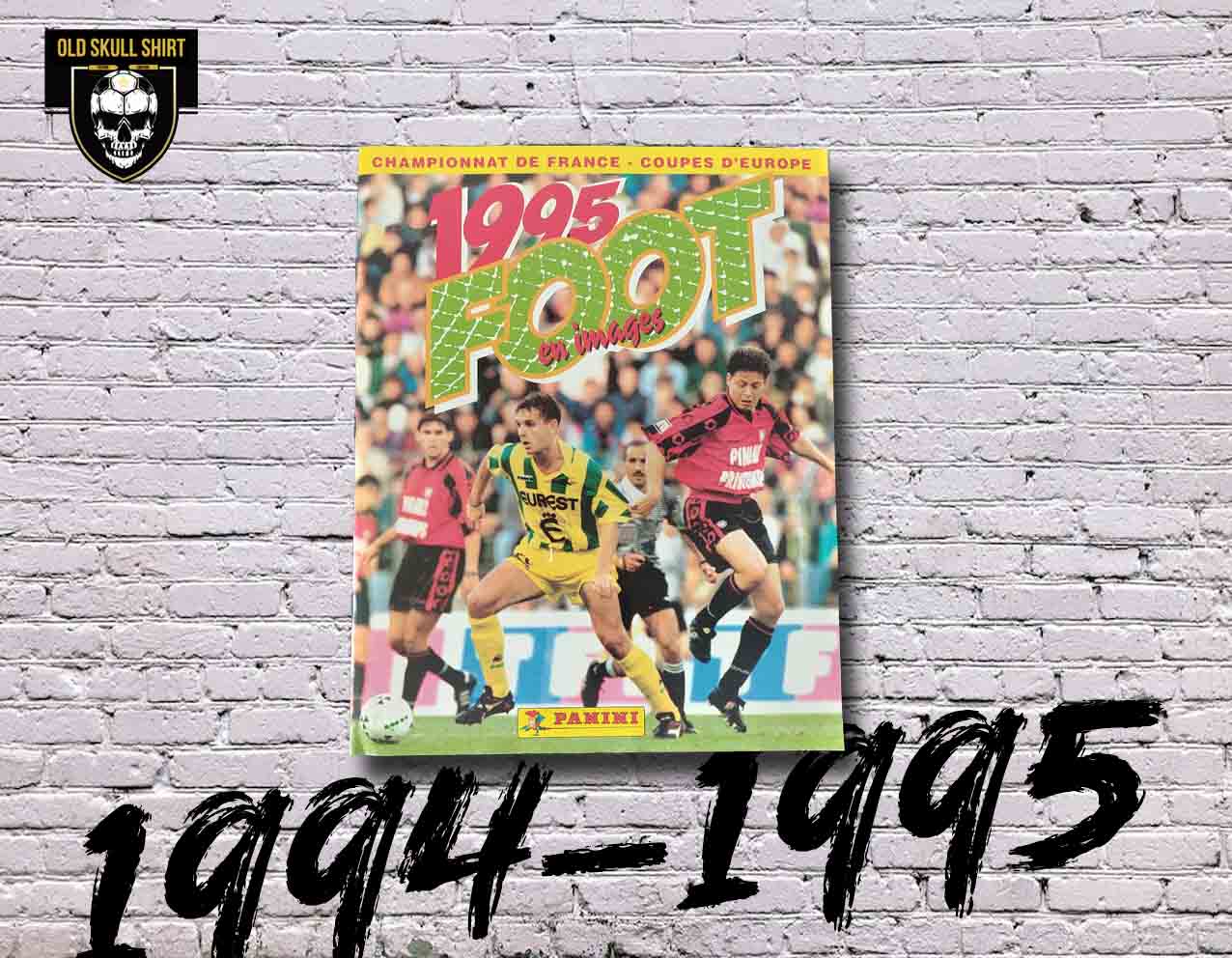 Album Panini Championnat de France 1994-1995