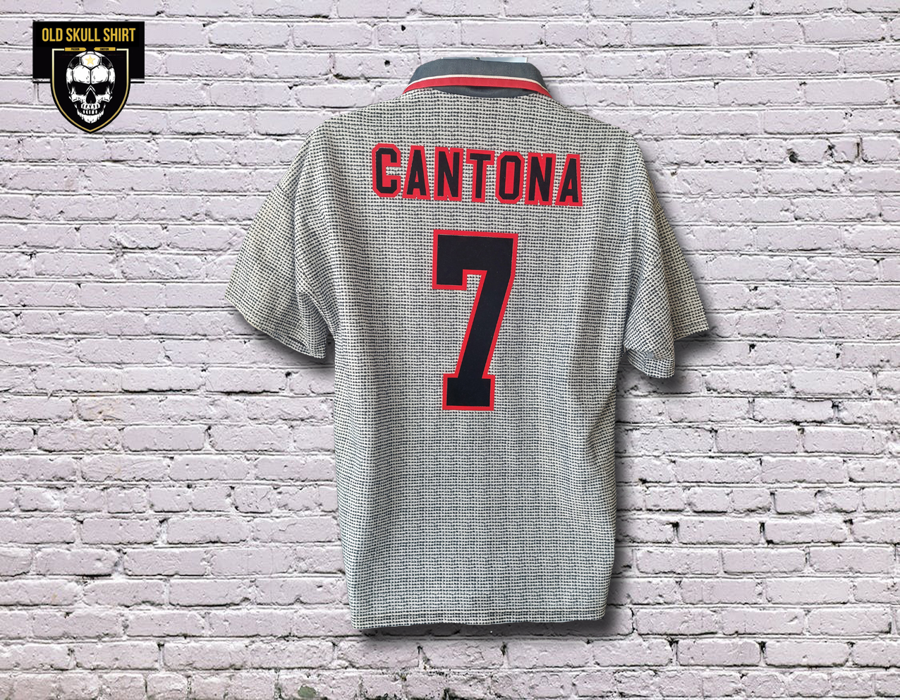 Manchester United Away Shirt 1995-1996 #7 Cantona