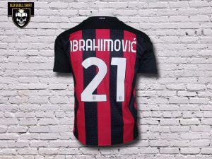 AC Milan Home Shirt 2020-2021 #21 Ibrahimovic