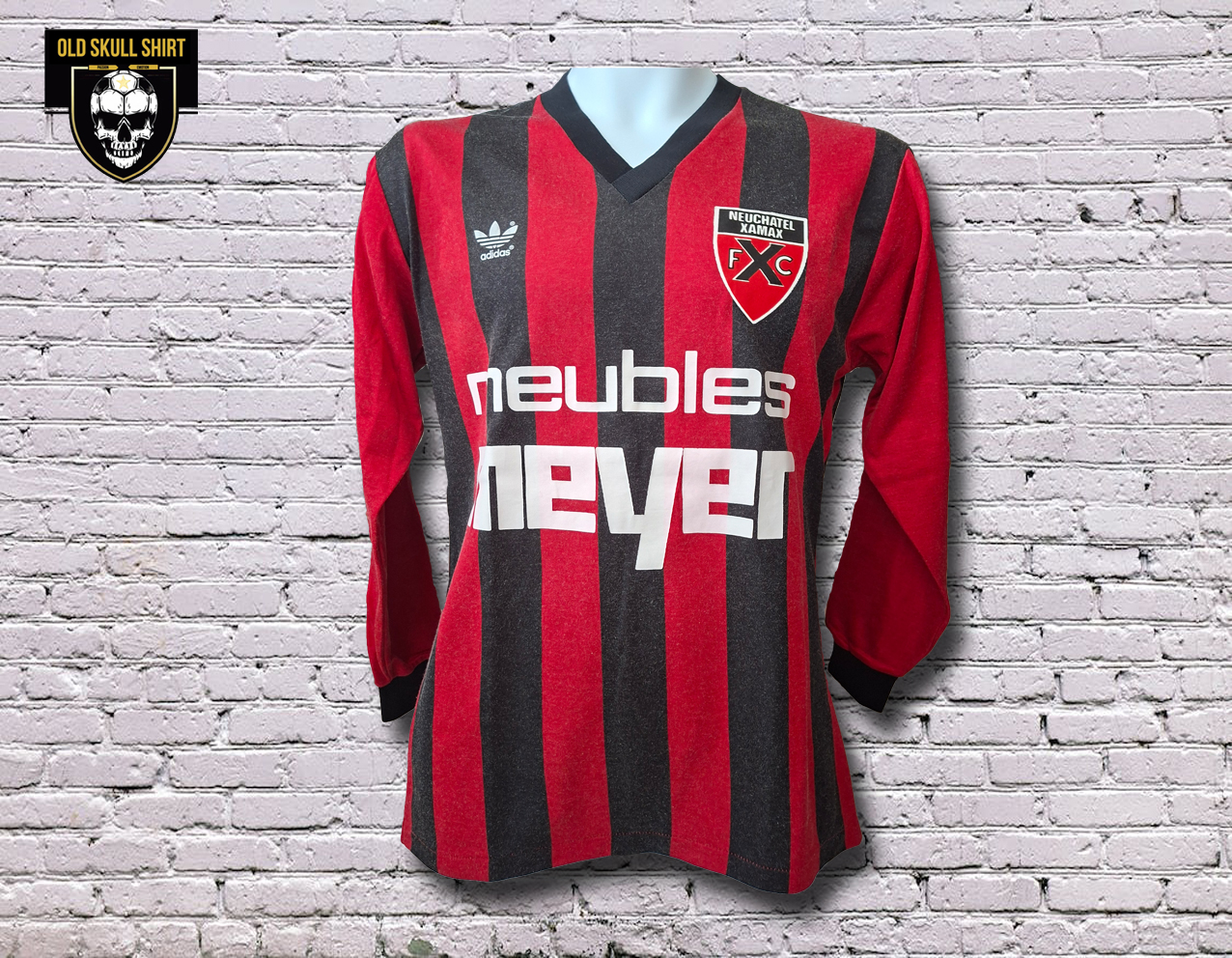 Neuchâtel Xamax Home Shirt 1985-1987